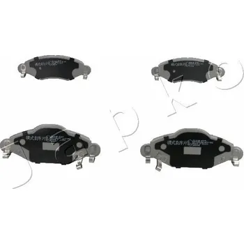 Brzdová destička Sada brzdových destiček, kotoučová brzda JAPKO 50204