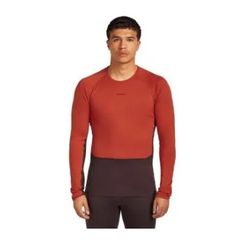 Pánské termoprádlo Icebreaker Men Mer 260 ZoneKnit LS Crewe, JAVA/AGATE/CB