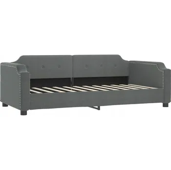 Pohovka Tmavě šedá rozkládací pohovka 223 x 110 x 66,5 cm