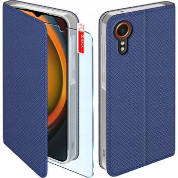 Pouzdro na mobilní telefon Pouzdro s klopou KrainaGSM pro Samsung Galaxy Xcover 7, modré