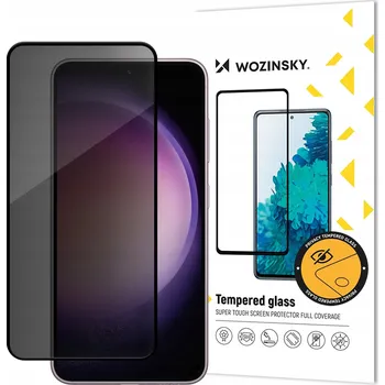 Tvrzené sklo Wozinsky Glass s privátním filtrem a antispyware pro Samsung Galaxy S24+