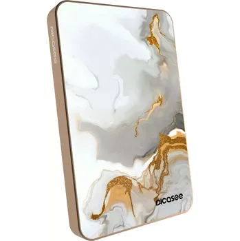 Powerbanka Picasee Powerbanka s MagSafe 5 000 mAh Zlatá - Her