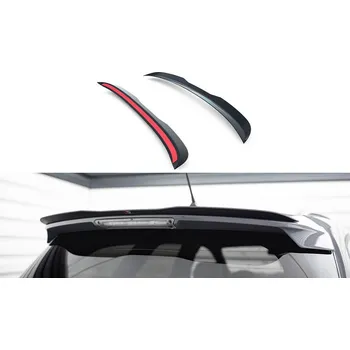 Tuning Maxton Design prodloužení spoileru pro Ford Focus ST Mk3, černý lesklý plast ABS