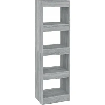 Knihovna Regál šedý dub sonoma 40 x 30 x 135 cm, materiál dřevotříska