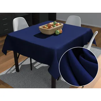 ubrus Dekorační čtvercový ubrus Rongo RG-084 Námořnická modrá 40x40 cm