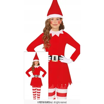 Karnevalový kostým Vánoční kostým Fiestas Guirca, velikost 134