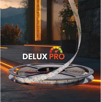 LED páska LED pásek Delux Pro 24V 180LED | Teplá bílá | 1800lm/m | 10m | 7 let záruka