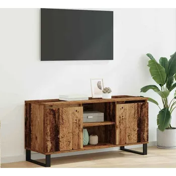 Televizní stolek vidaXL Televizní skříň Staré dřevo 104 x 35 x 50 cm kompozitní dřevo [881935]