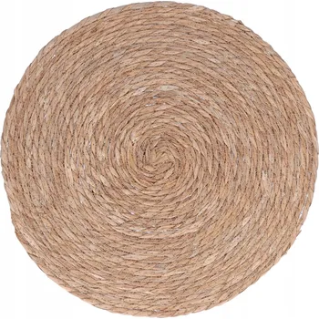 Obraz Podkładka na stół okrągła boho pleciona eko 38 cm