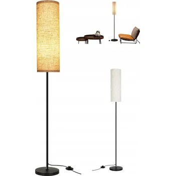 Stojací lampa STOJACÍ LAMPA E27 LED STÍNÍTKO 175CM 3000K/4000K/6500K 1000LM