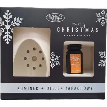 Aroma lampa Sada velkých aromalampa keramických vonných olejů Skořice Pachnąca Skříň