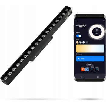 Lištový reflektor Automat-on 1 x 50 W, 0,3 m