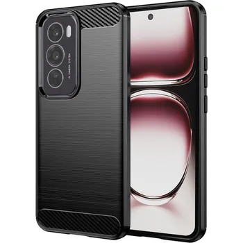 Pouzdro na mobilní telefon Techsuit Karbon Silikon Oppo Reno12 Pro Black
