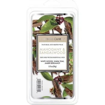 Svíčka Vosk Colonial Candle Mahogany & Sandalwood – doba hoření až 75 hodin
