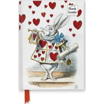 Cizojazyčná kniha Alice's Adventures in Wonderland: White Rabbit (Foiled Blank Journal)