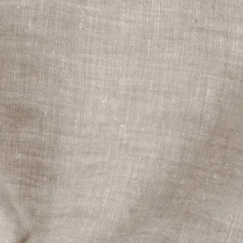 EU 666-22 camel melange lněná látka 160g šíře 135cm 100%len