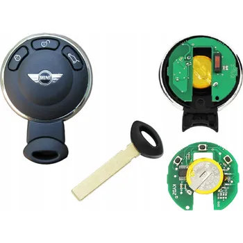 Autoklíč Náhradní obal klíče 3-tlačítkový, MINI COOPER + Transpondér