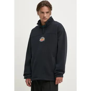 Pánská mikina Mikina Billabong Otis King Pawn pánská, černá barva, s aplikací, UBYFT00296 99X, vel. S