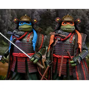 Figurka Želvy Ninja - sběratelské figurky Leonardo & Michelangelo (Teenage Mutant Ninja Turtles III) 18 cm (Želvy Ninja - sběratelské figurky Leonardo & Michelangelo (Teenage Mutant Ninja Turtles III) 18 cm)