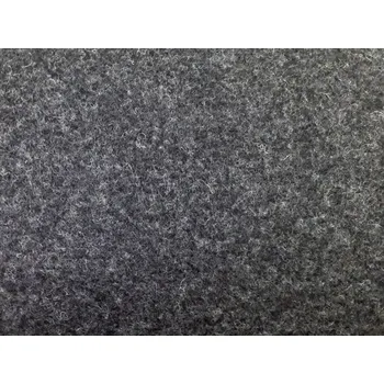 EU 100-009 Wool merino 100% černá melange 280g, šíře 140cm