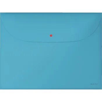 Leitz Zakládací pouzdro s drukem A4 3 ks modré