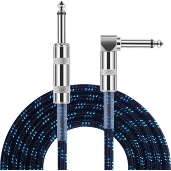 Klasická kytara 6,35mm kytarový kabel Kabel pro elektrickou kytaru pro hudební nástroje 6m