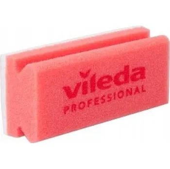 Utěrka Vileda Houbička na nádobí Antyrys Červená 7x15cm 101883 Vileda