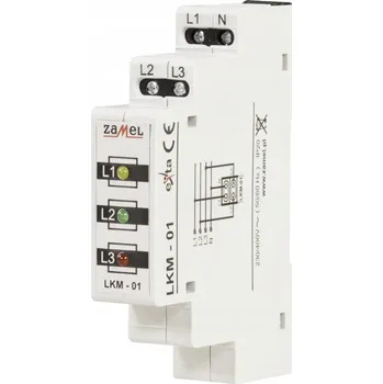 vypínač ZAMEL INDIKÁTOR NAPÁJENÍ 230V/400V LED RGY LKM-01-40