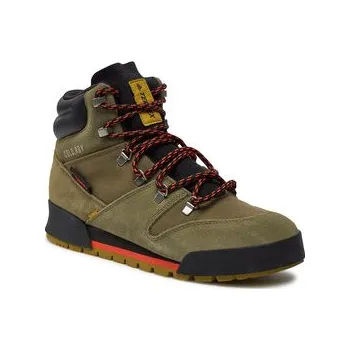 Pánská treková obuv Trekingová obuv adidas Terrex Snowpitch COLD.RDY Hiking Shoes GW4065 Zelená 40_23