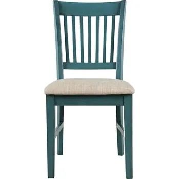 Jídelní židle Jídelní židle Avola z masivu tyrkysová/krémová