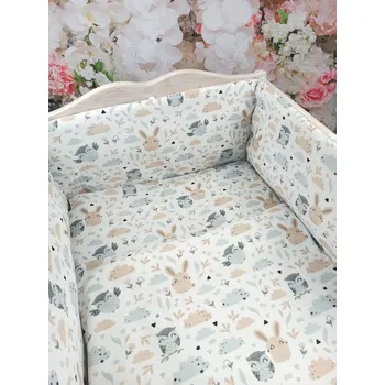 Povlečení Sada povlečení Nika&Tymi 100 x 135 cm bílá