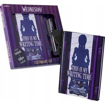 Zápisník Linkovaný zápisník A5 + PROPISKA WNEDSDAY 30 listů