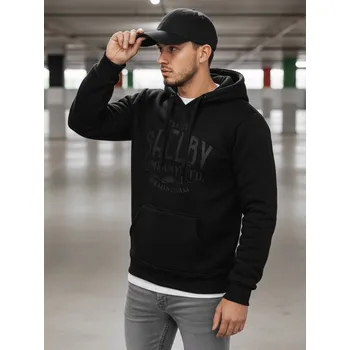 Pánská mikina Pánská mikina s kapucí Dstreet BX5920 Barva: Černá, Velikost: M