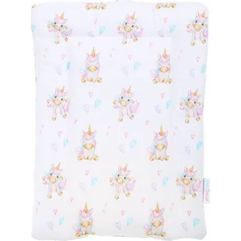 Přebalovací podložka Měkká přebalovací podložka Babymam 50 x 70 cm růžová