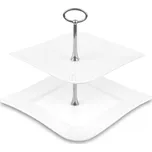 AMBITION FALA PODNOS DVOUÚROVŇOVÁ 24,5 CM PORCELÁNOVÁ