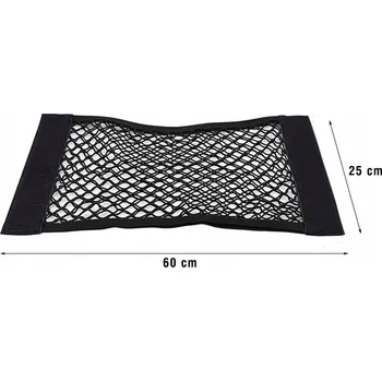 Organizér do auta SÍŤKA DO ZAVAZADLOVÉHO PROSTORU ORGANIZÉR DO AUTA KAPSA NA SUCHÝ ZIP 60x25 CM