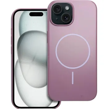 Pouzdro na mobilní telefon OEM Glossy Mag Cover MagSafe APPLE IPHONE 15 fialové