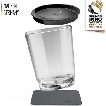 Sklenice MAGNETICKÁ PLASTOVÁ SKLENICE S VÍČKEM CAMPAIGN