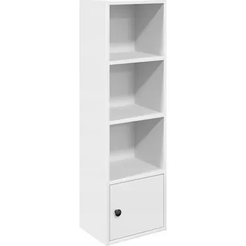 Knihovna Bílá knihovna/regál 31 x 24 x 102 cm z dřevotřísky