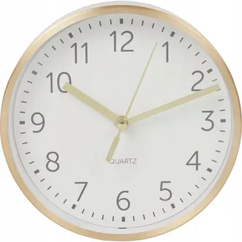 Hodiny Stolní hodiny Action zlaté 15 cm