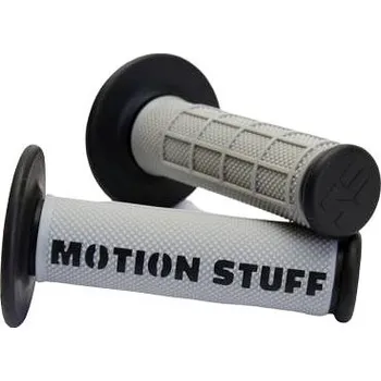 MOTION STUFF motokrosové rukojeti supersoft šedé/černé