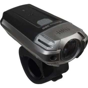 Cyklosvítilna osvětlení přední AUTHOR A-Solaris 300 lm USB (černá)