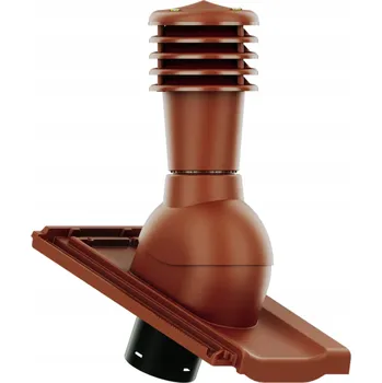 Vrták Větrací komín Smart fi125 pro střešní tašky CREATON CANTUS, měděná engoba