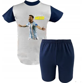 Chlapecké pyžamo Krátké dětské pyžamo Lionel Messi