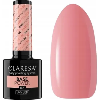 Lak na nehty Claresa Stavební hybridní báze na nehty POWER 06 base coat cover SEOL