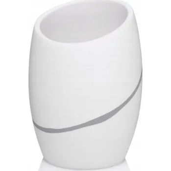 Držák na kartáček Sada koupelnových doplňků Kela, 1 díl, bílá