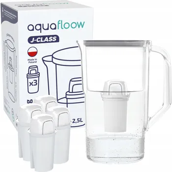 Filtrační konvice Filtrační konvice AquaFloow J-CLASS 2,5 l šedá + 5x filtr