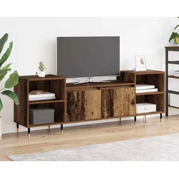 Televizní stolek vidaXL Televizní skříň Staré dřevo 160 x 35 x 55 cm kompozitní dřevo [882723]