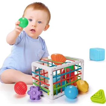 Hračky pro miminka, Vkládačka – edukační hračka na třídění tvarů