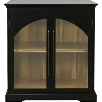 Komoda Komoda Avola 84 cm z masivu černá